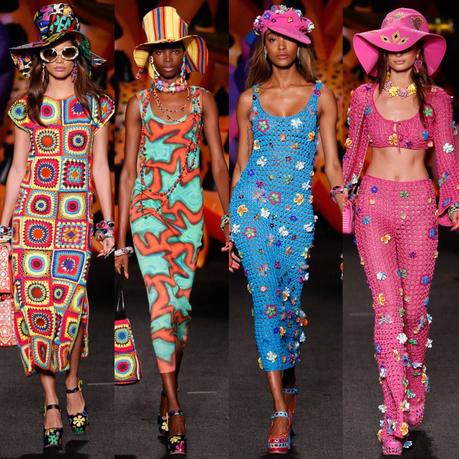 Le défilé été homme et le défilé croisière Moschino 2017...