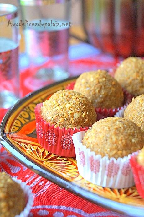 Gâteau sans cuisson aux dattes (Energy balls) 