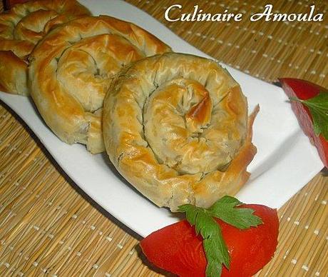 Recette Ramadan , 2016 , M'hancha aux foie de boeuf 