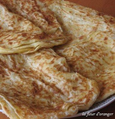 cuisine marocaine msemen farci