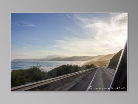 Australie Great Ocean Road GOR route coucher de soleil