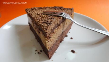 ENTREMET AU FLAN ET AU CHOCOLAT