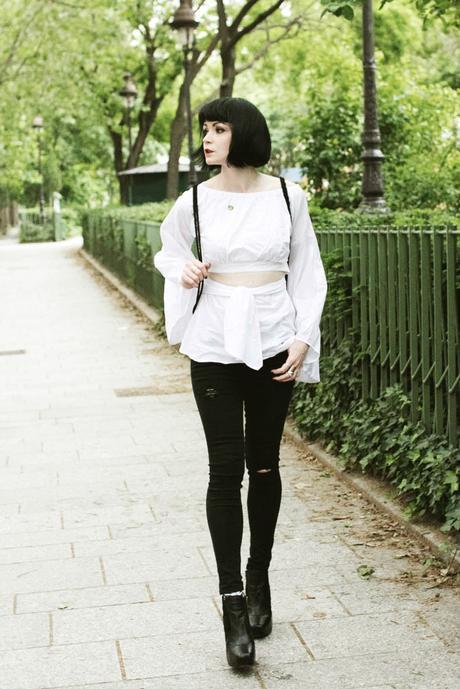 look rock romantique