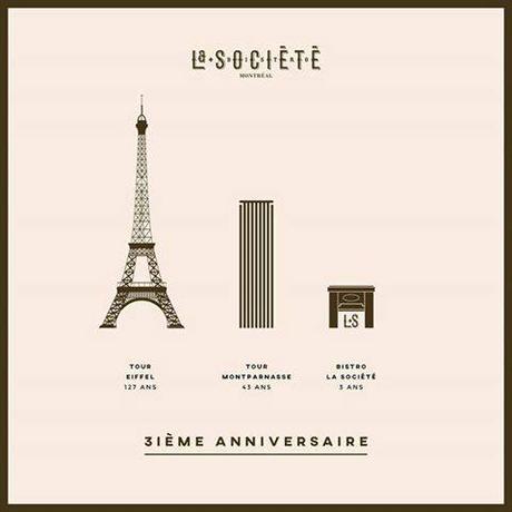 3 ans pour La Société: Veuve Cliquot et bouchées extraordinaires