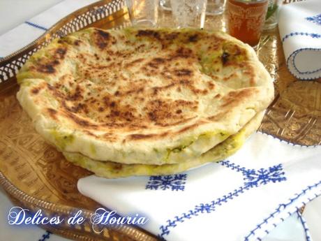 Cuisine Marocaine _ Pain farci à la viande