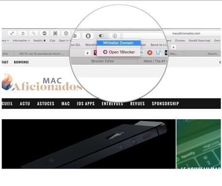1Blocker: le meilleur bloqueur de pub pour Safari passe sur Mac!