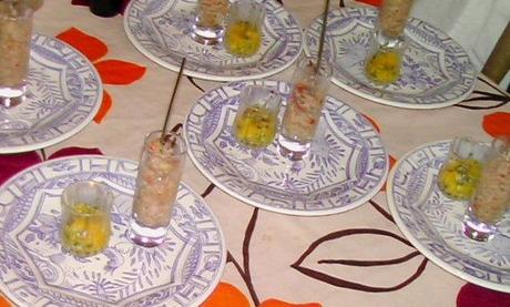 Dîner improvisé... avec des accords non moins improvisés...! mais réussis! Ginglinger, Léoville Las Cases et Chambolle Musigny