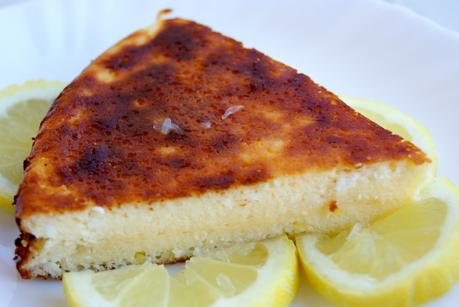 Gâteau à la brousse et au citron