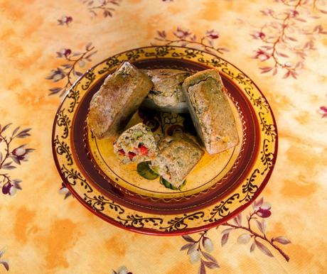 Muffins chèvre poivrons sans gluten