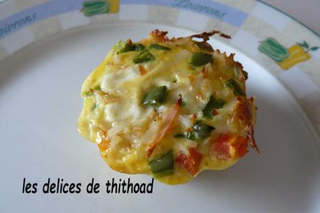 flans de légumes au surimi