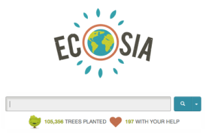 Des moteurs de recherche plus éthiques ecosia