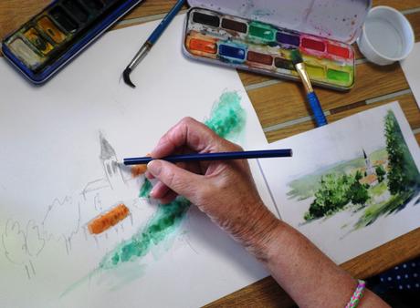 Mes ateliers en maison de retraite…