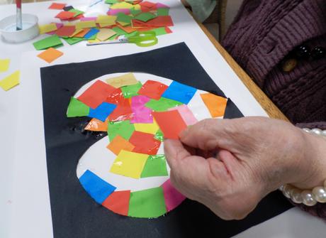 Mes ateliers en maison de retraite…