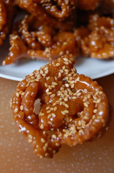 cuisine marocaine halwa chebakia