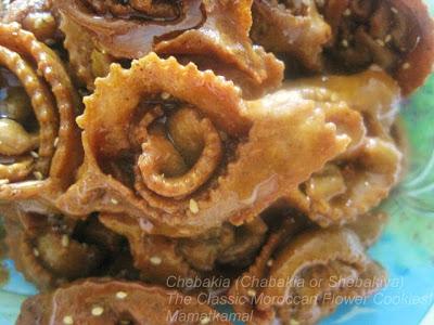 cuisine marocaine halwa chebakia