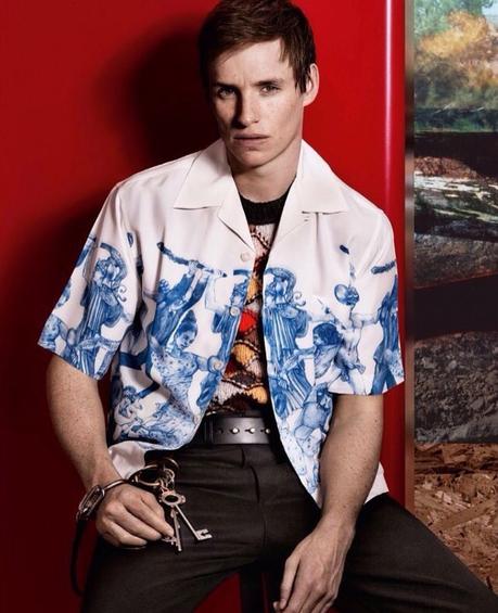 Eddie Redmayne star de la prochaine campagne Prada homme...