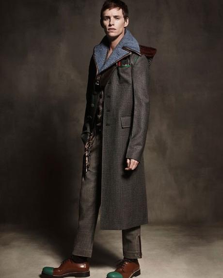 Eddie Redmayne star de la prochaine campagne Prada homme...