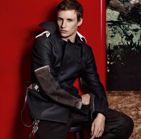 Eddie Redmayne star de la prochaine campagne Prada homme...