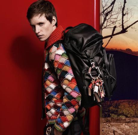 Eddie Redmayne star de la prochaine campagne Prada homme...