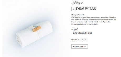 Ma pochette à collants filez a deauville