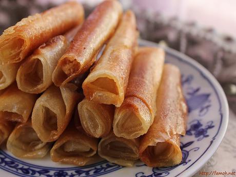 Cigares aux amandes et miel