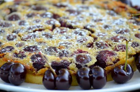 Clafoutis aux cerises et lait d'amandes