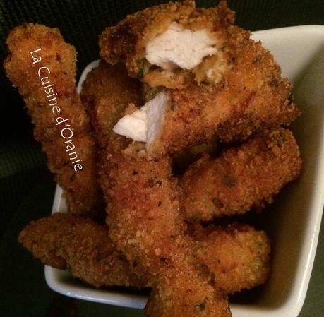 NUGGETS DE POULET PERSILLES AU KETCHUP