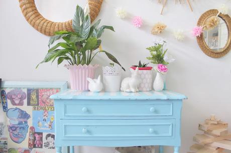 Et puis fleurir le salon