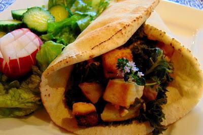 Pita burrito déjeuner