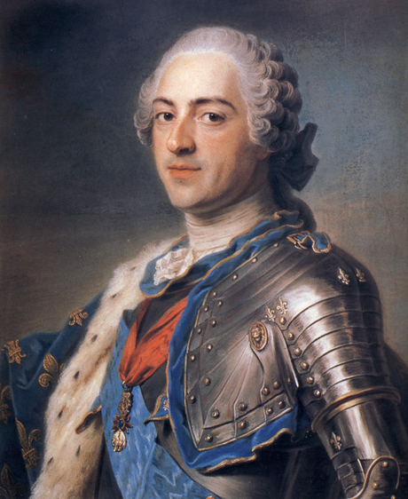 Louis XV par Quentin de La Tour 