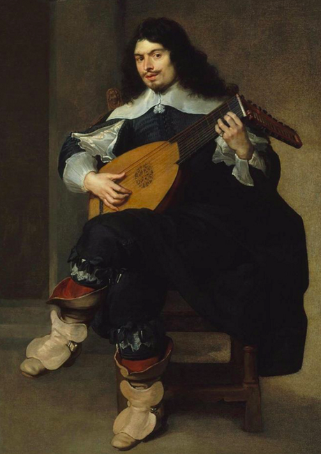 Un joueur de luth vers 1640