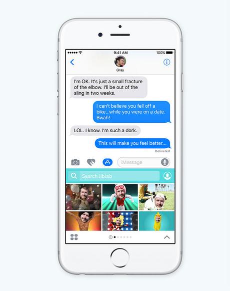iOS 10 : Vos messages sont plus expressifs et personnalisés