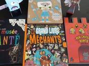 Feuilletage d'albums château hanté petit musée Crazy créatures grand livre tous méchants