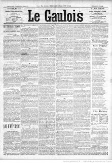 Le Roi Louis II et la Régence / L´internement du Roi Louis , les articles du Gaulois du 11 et du 13  juin 1886