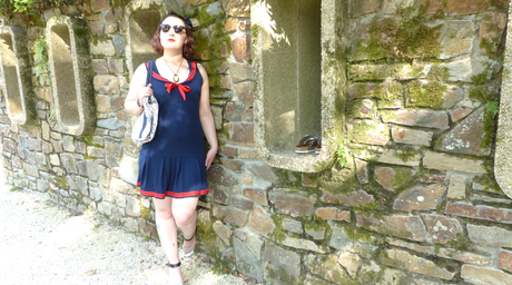 Look rétro #FRENCHCURVES CHALLENGE blog mode nantes plus size