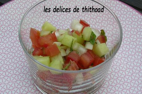 salade de concombre