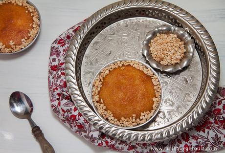 Basboussa aux amandes