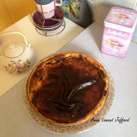 Le flan pâtissier marbré de Annie