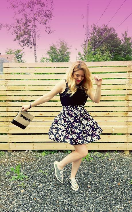 Look fleuri + concours