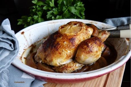 Coquelet au citron Beldi