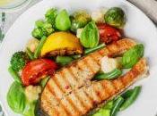 Darne saumon grillée petits légumes