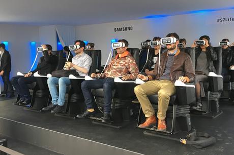 J’ai testé le parc d’attractions en réalité virtuelle de Samsung à Paris