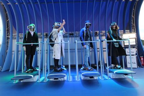 J’ai testé le parc d’attractions en réalité virtuelle de Samsung à Paris