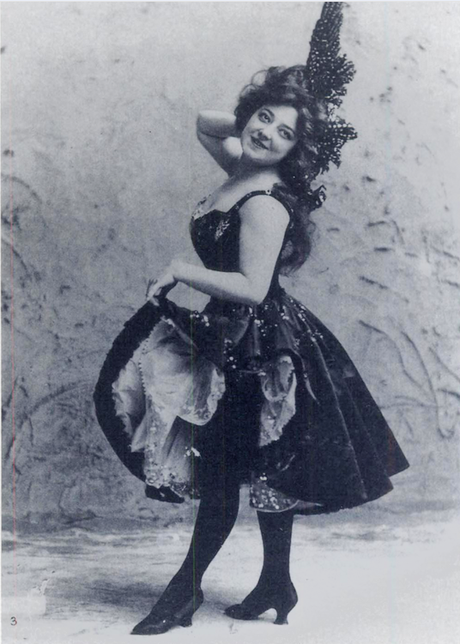 Anna lors d'un vaudeville en 1896
