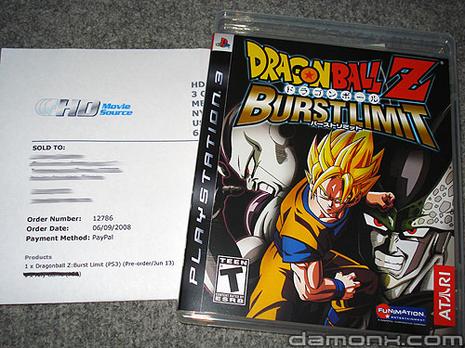 [Arrivage] Dragonball Burst Limit