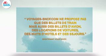 Voyages SNCF : Je sais, la chaîne de l amitié de ceux qui savent