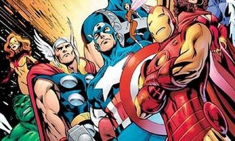 Thor, Captain America et Iron Man