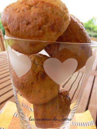 muffins au chocolat blanc et pralin