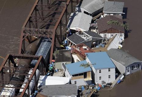 Inondations dans l'Iowa