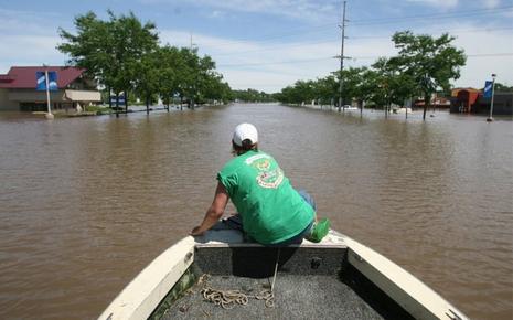 Inondations dans l'Iowa